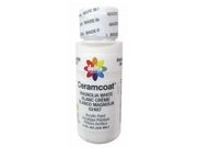 CERAMCOAT Acrylic Paint 59ml 2floz - MAGNOLIA WHITE